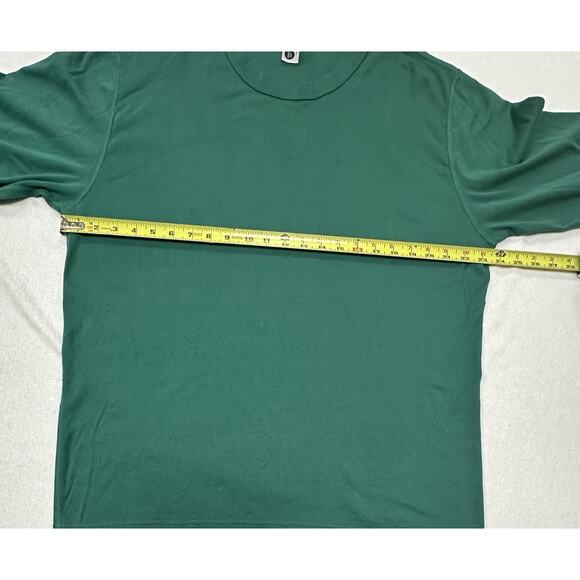 NWOT HANNA ANDERSSON ADULT UNISEX TREE GREEN SOLID PAJAMA SHIRT XXL COTTON - Picture 6 of 9